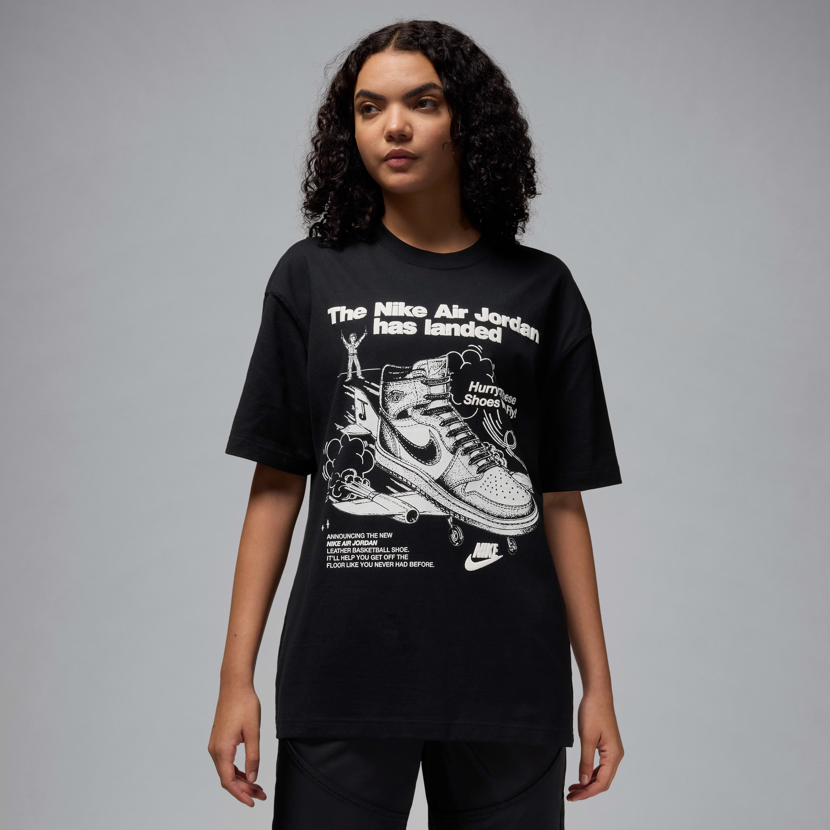Nike Jordan Women's Oversized Graphic T-Shirt | King's Cross